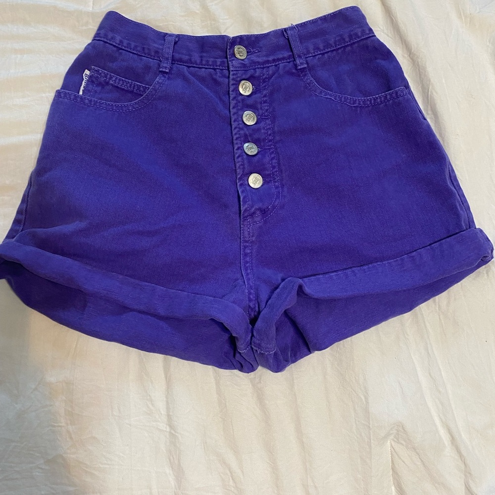 Purple vintage Bongo shorts